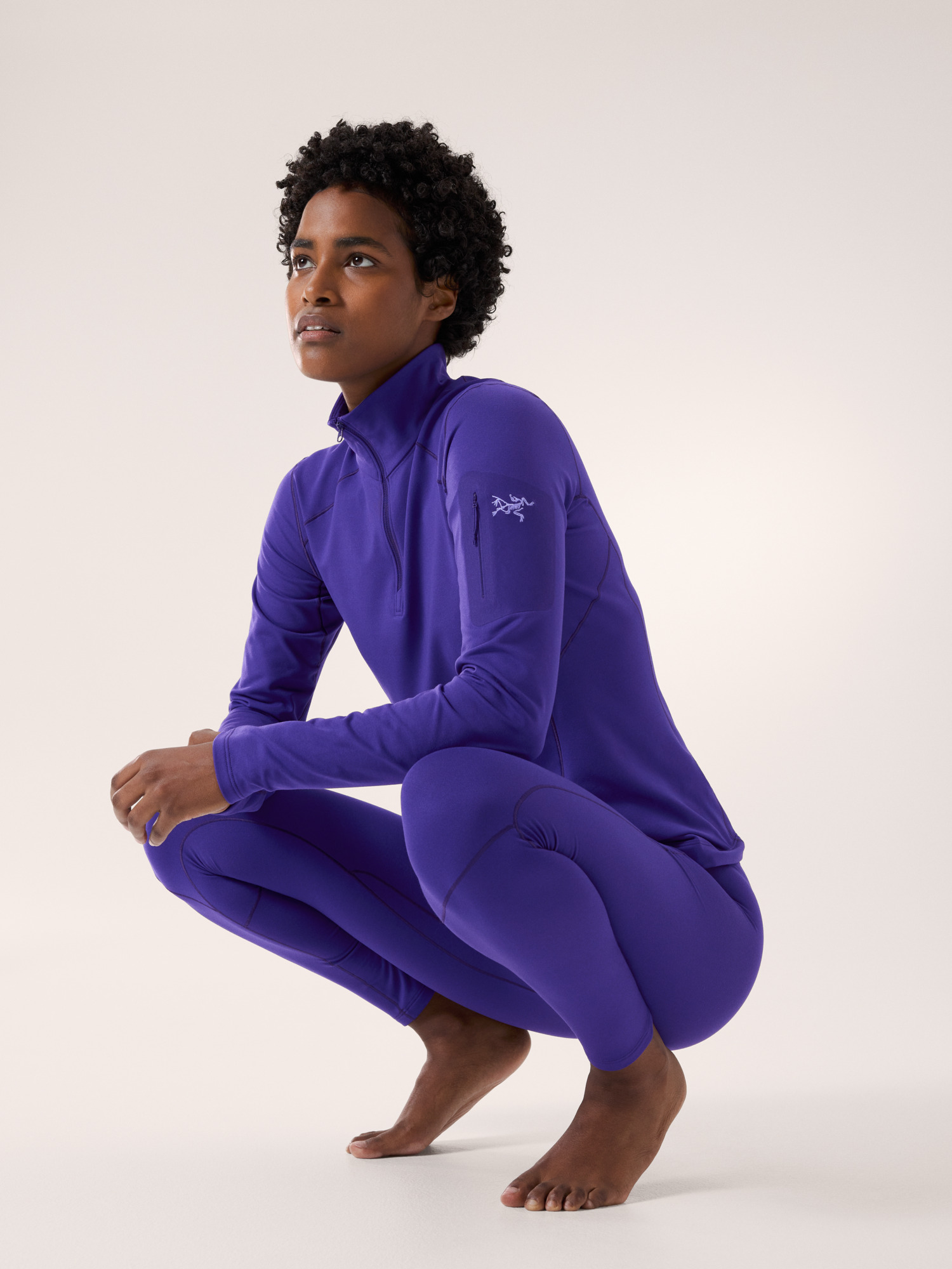 Rho Zip Neck Women's