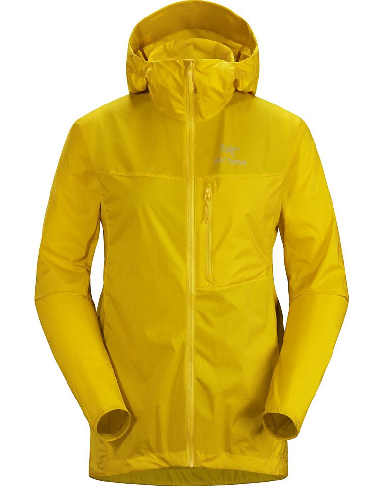Arc'teryx Squamish Hoody Jacket Womens - Yellow