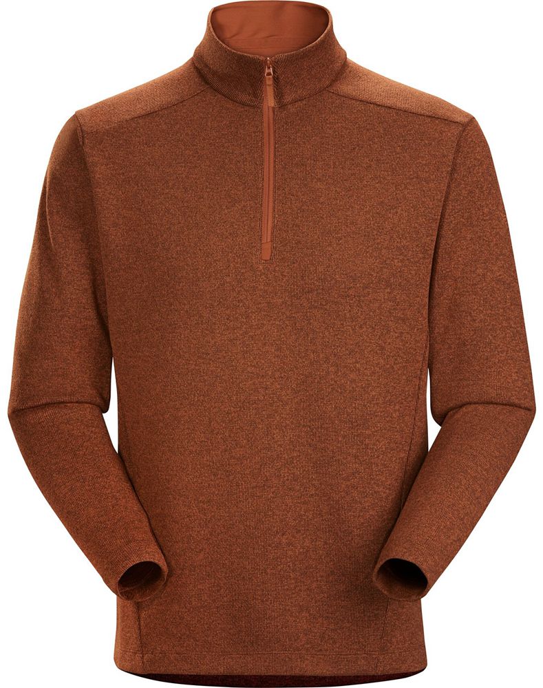 Arc'teryx Covert LT 1/2 Zip Fleece Mens - Orange
