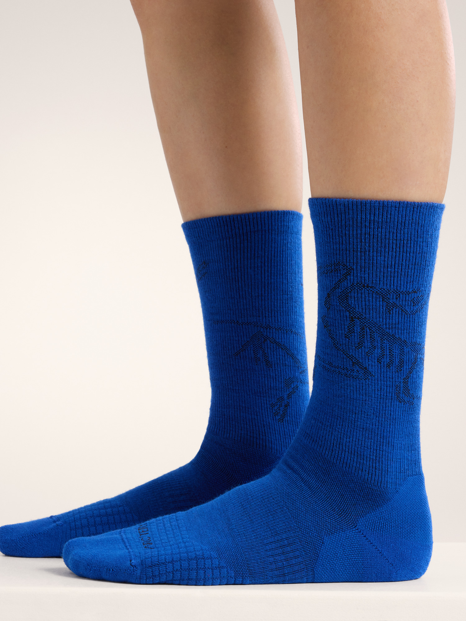 Merino Wool Mid Bird Sock