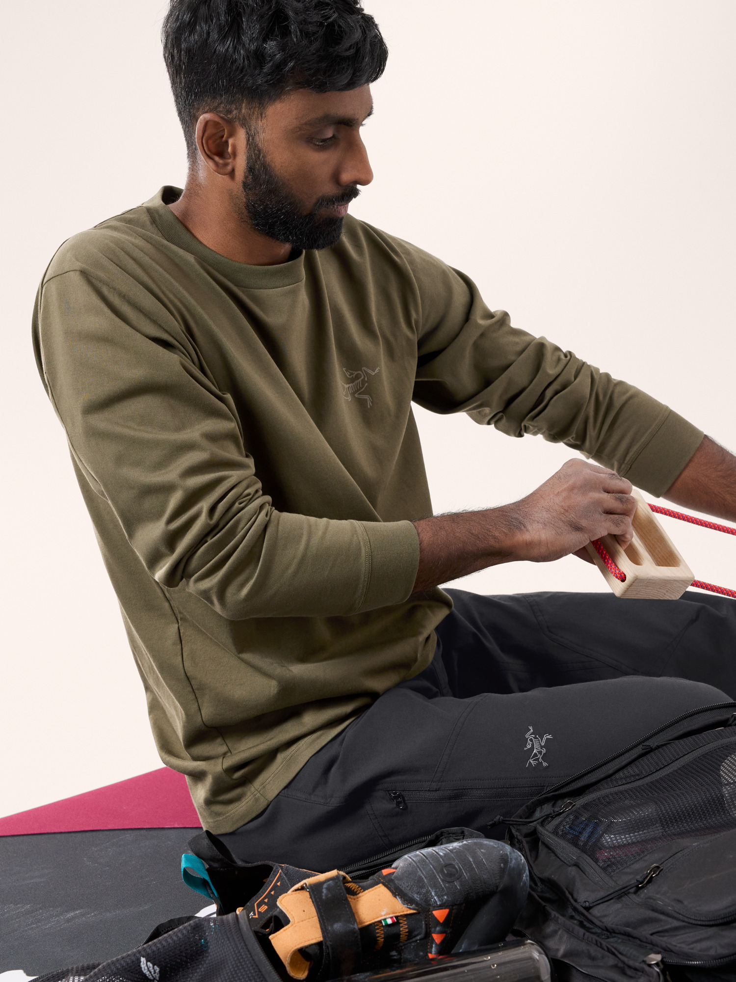 Kragg SL Cotton Shirt LS Men's