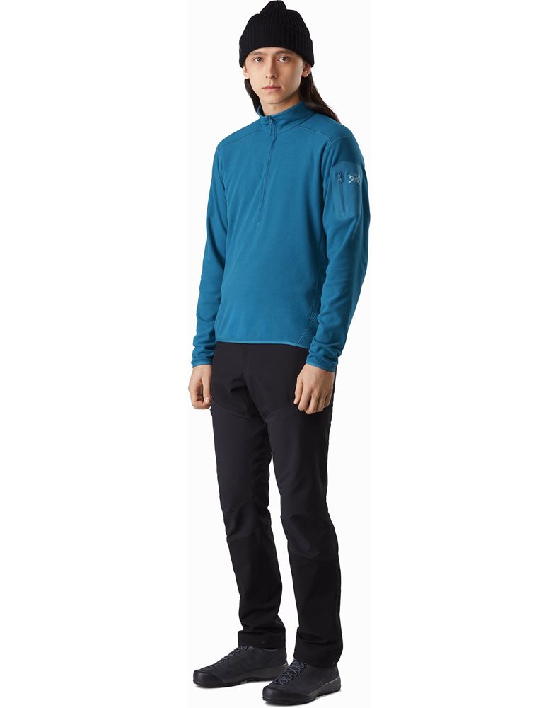 Arc'teryx Delta LT Zip Neck Pullover Mens - Blue