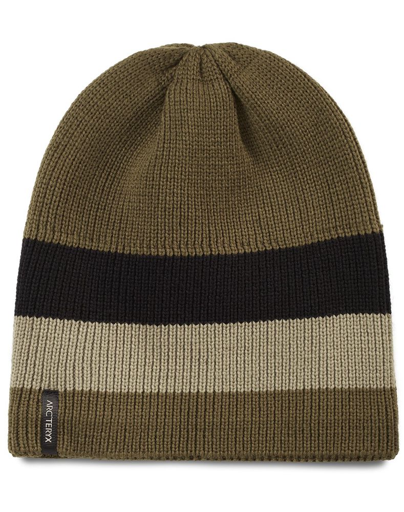 Arc'teryx Castlegar Striped Toque Mens - Green