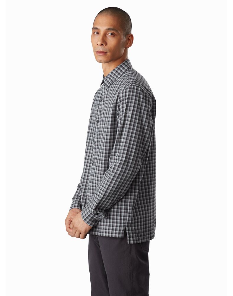 Arc'teryx Cambrion LS Shirt Mens - Grey
