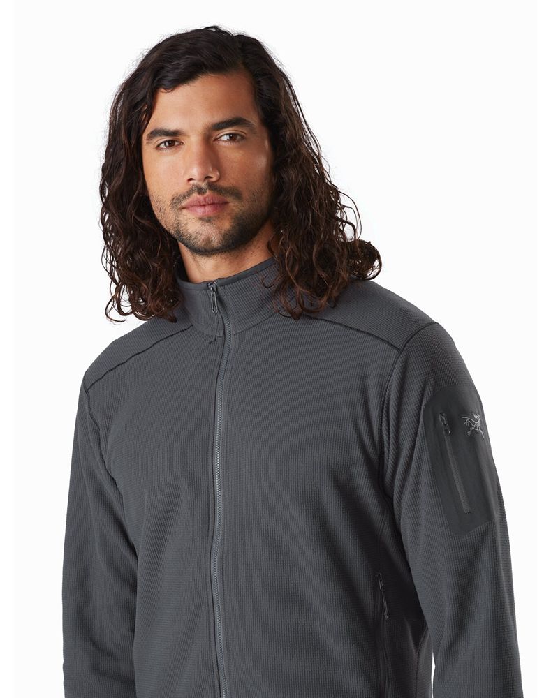 Arc'teryx Delta LT Fleece Jacket Mens - Grey