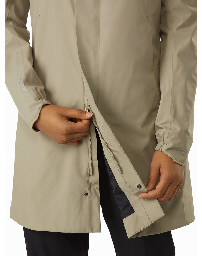 Arc'teryx Solano Coat Womens - Beige