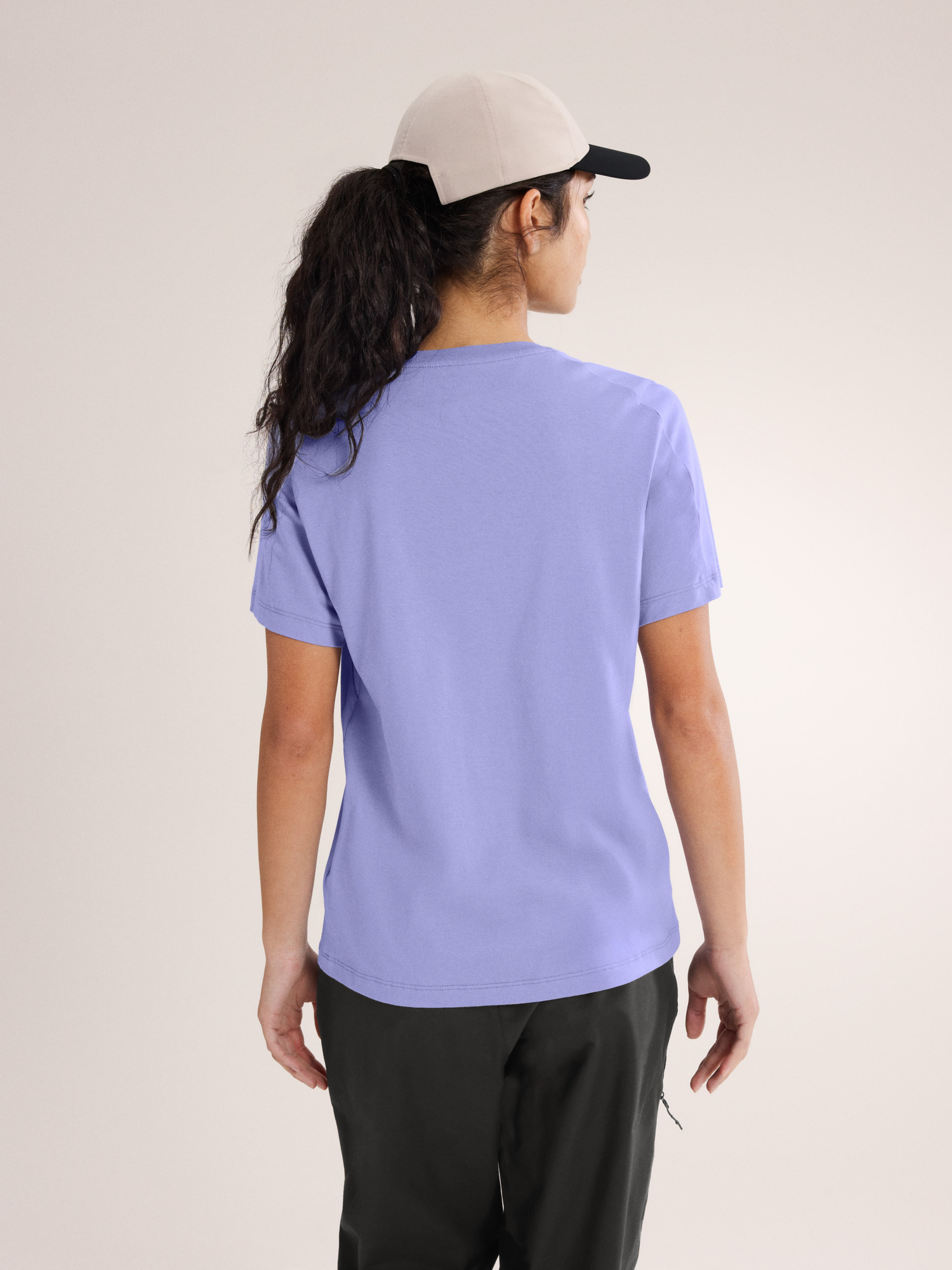 Kragg SL Cotton Emblem Crew Shirt SS Women's