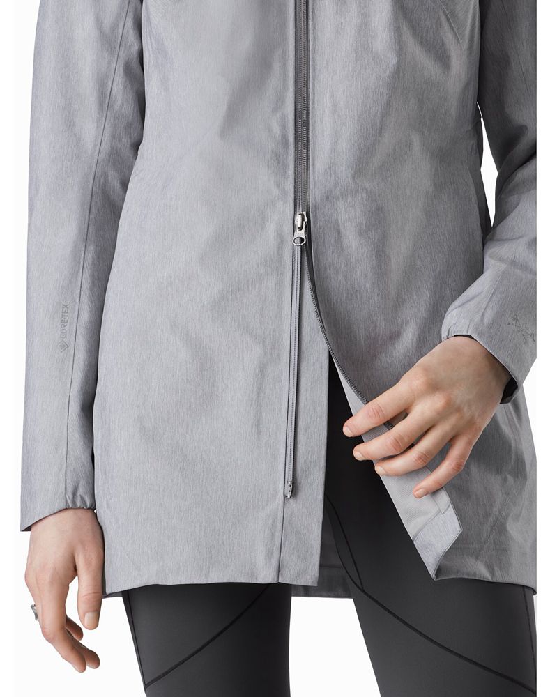 Arc'teryx Codetta Cinch Heather Coat Womens - Grey