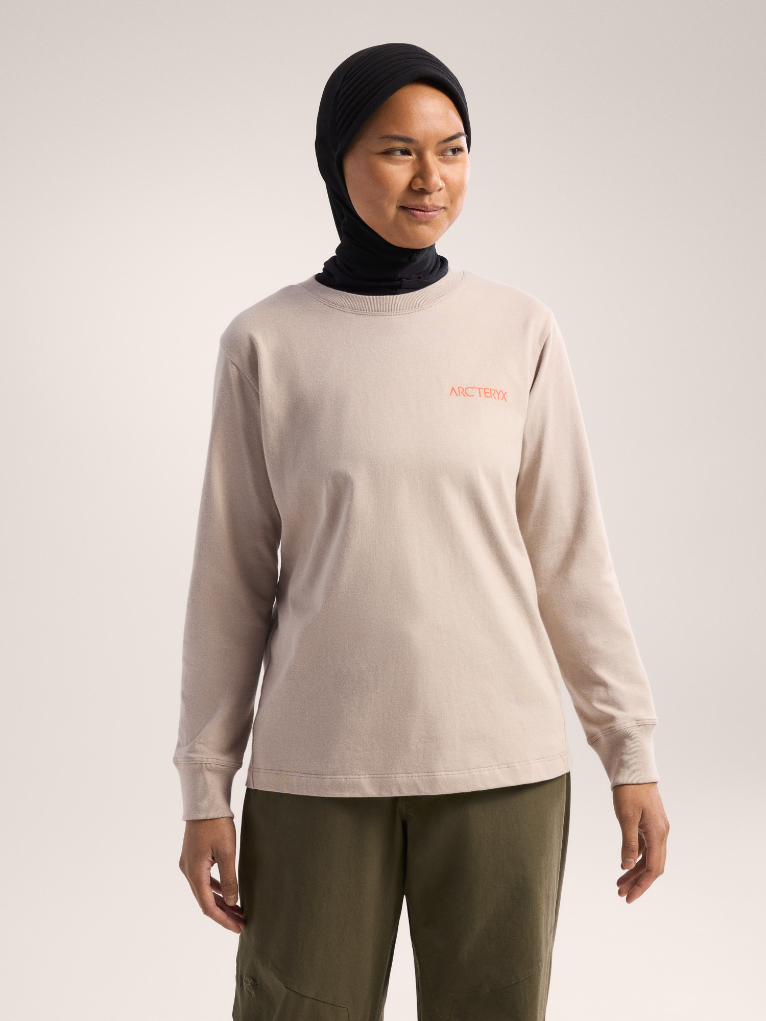 Kragg Cotton Bird Crew Neck Shirt LS Women's