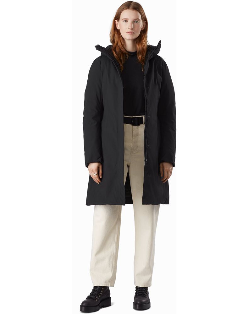 Arc'teryx Centrale Parka Womens - Black