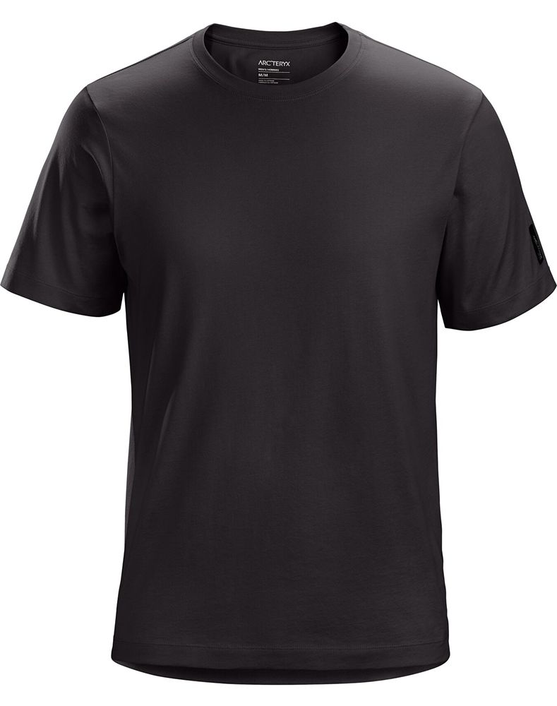 Arc'teryx Cinder T-Shirt Mens - Black