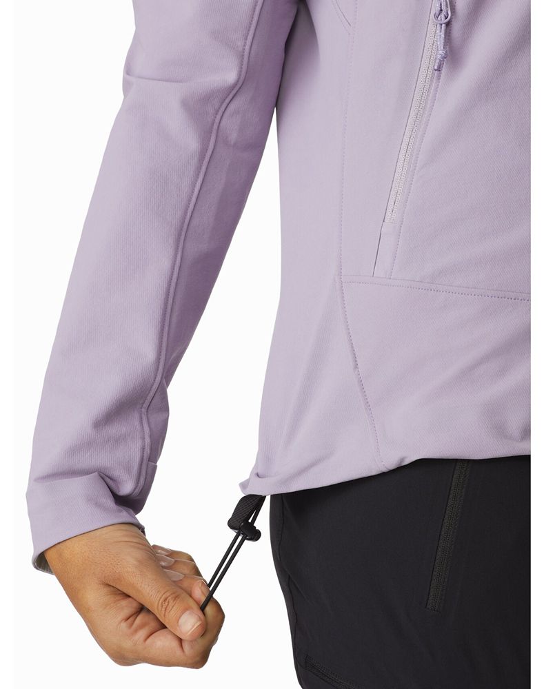 Arc'teryx Gamma LT Hoody Jacket Womens - Purple