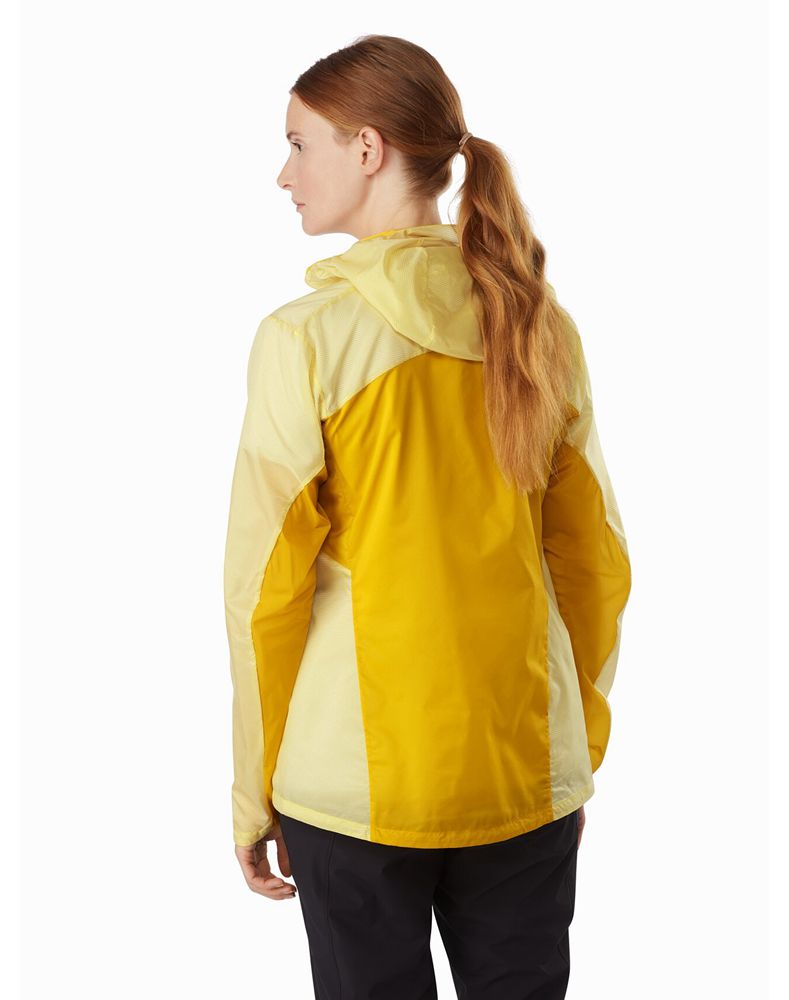 Arc'teryx Cita SL Hoody Jacket Womens - Yellow