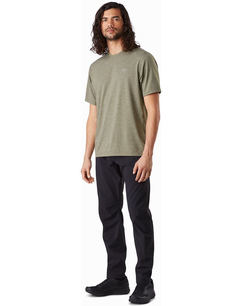 Arc'teryx Cormac Crew SS T-Shirt Mens - Beige