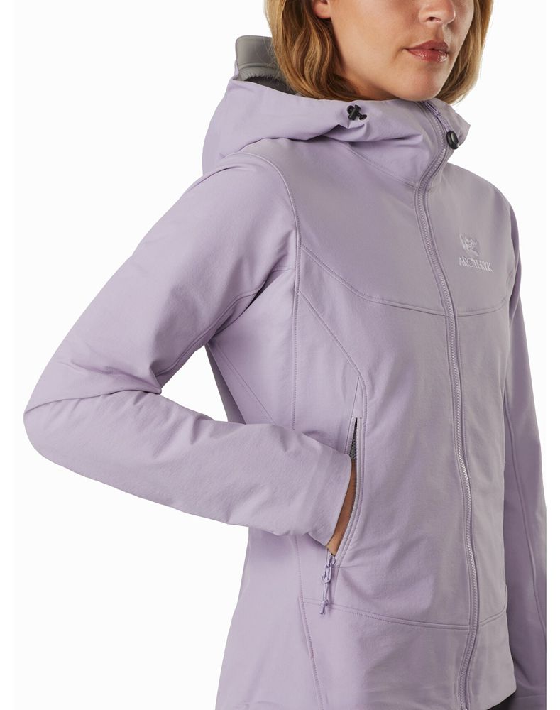 Arc'teryx Gamma LT Hoody Jacket Womens - Purple