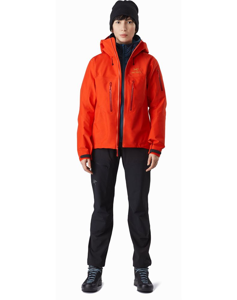 Arc'teryx Alpha SV Jacket Womens - Red