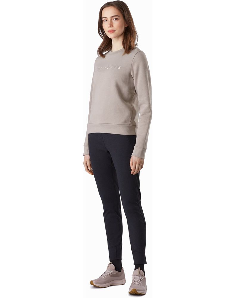Arc'teryx Word Crew Neck Fleece Womens - Pink