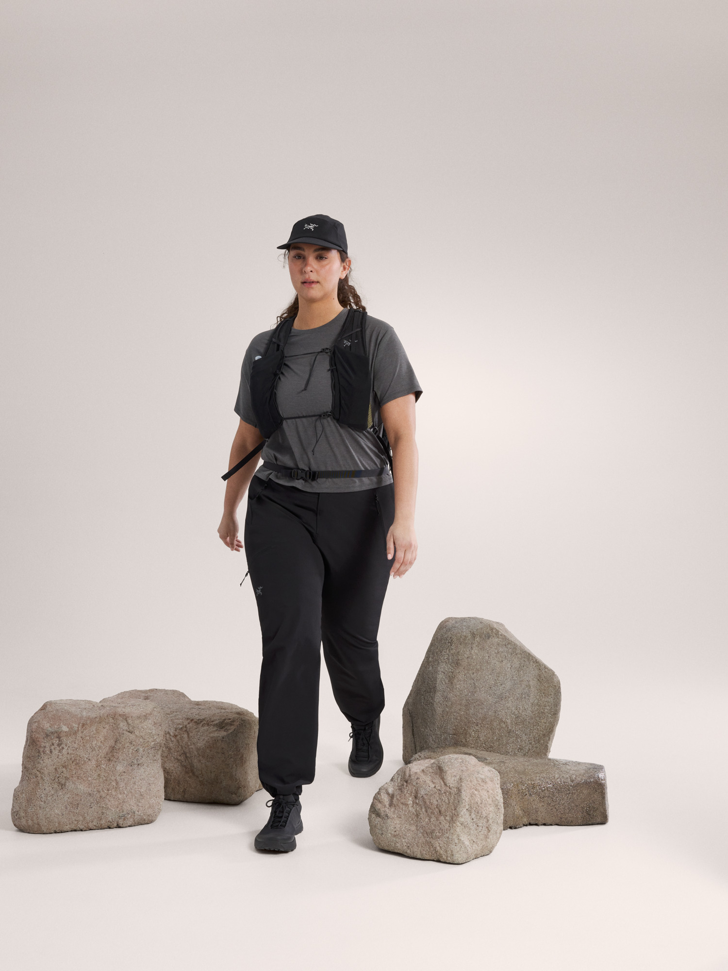 Taema Crop Logo T-Shirt Women's