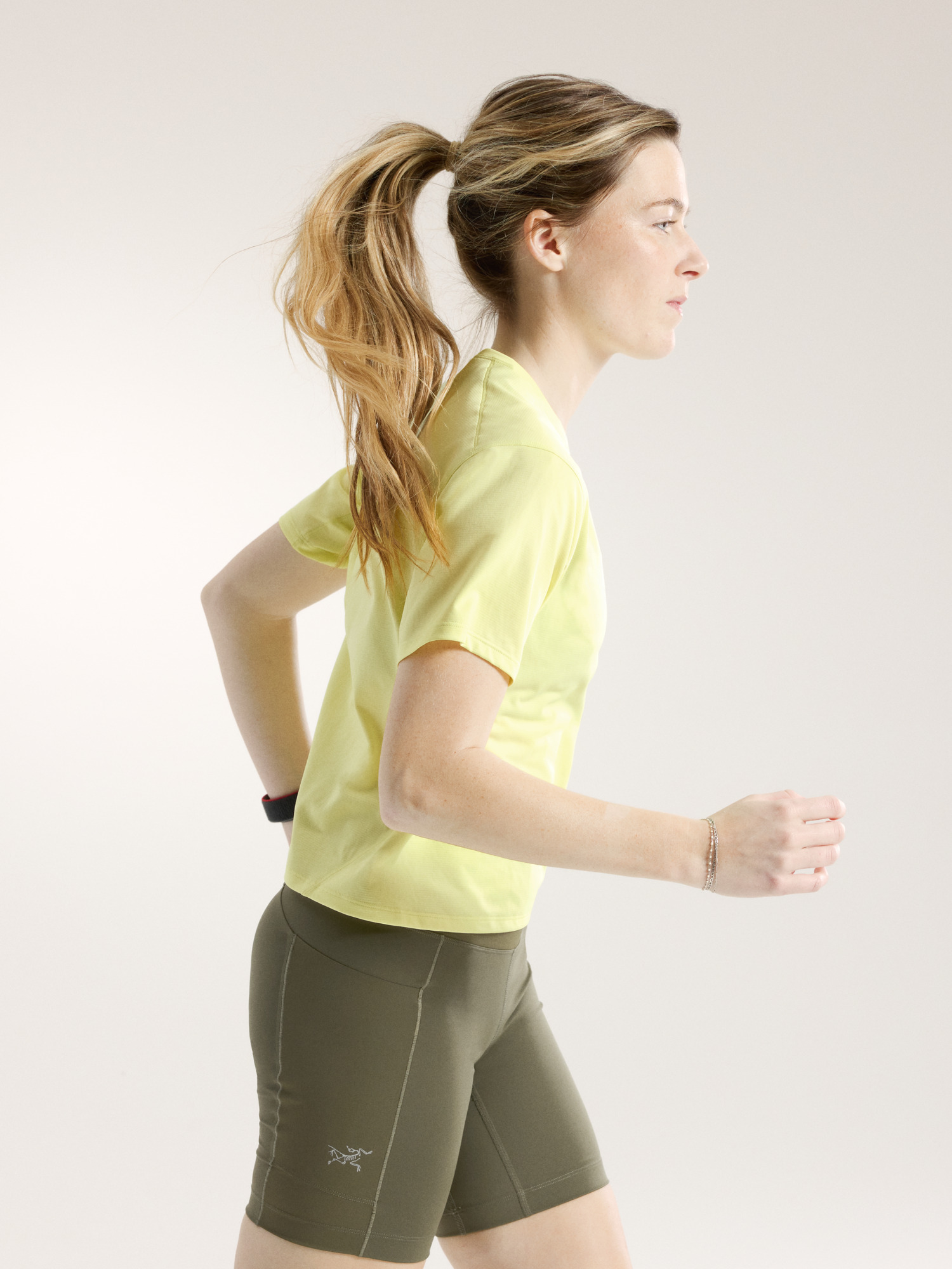 Taema Crop Logo T-Shirt Women's