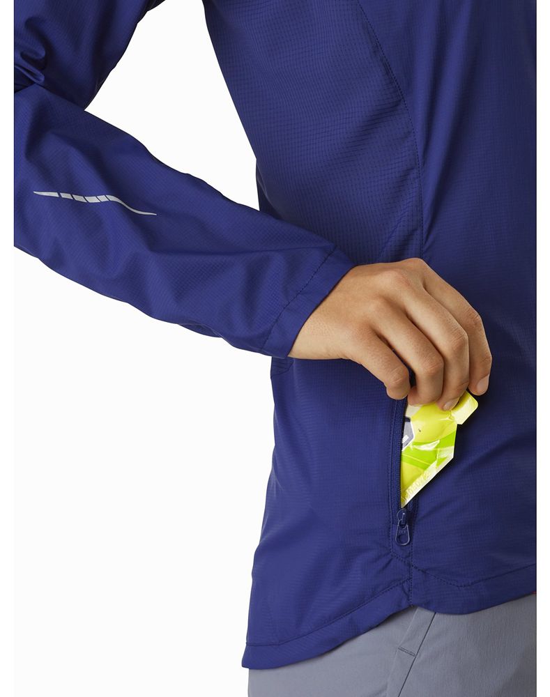 Arc'teryx Cita Hoody Jacket Womens - Blue