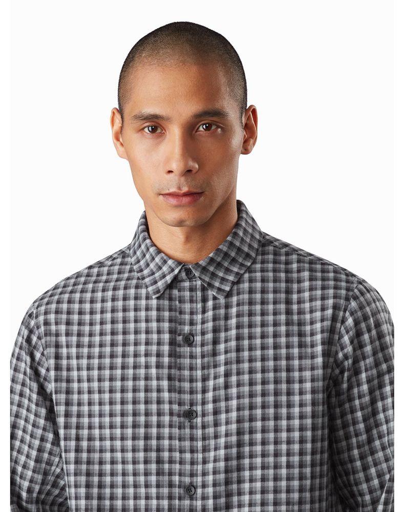 Arc'teryx Cambrion LS Shirt Mens - Grey