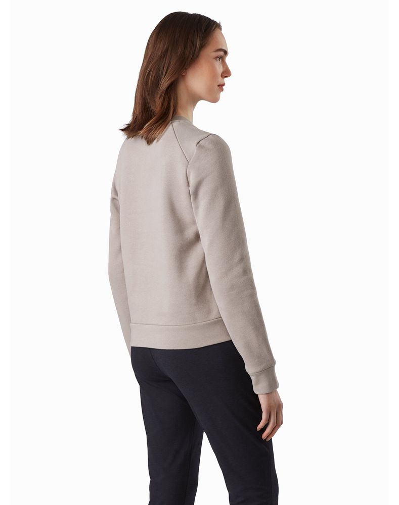 Arc'teryx Word Crew Neck Fleece Womens - Pink