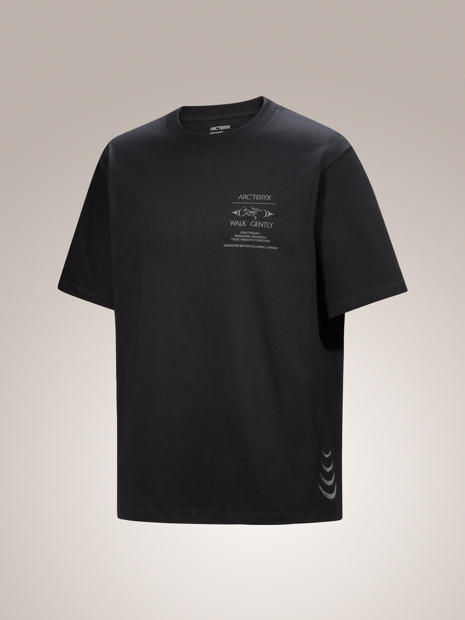 Walk Gently Cotton Salmon Skin Shirt SS Men's