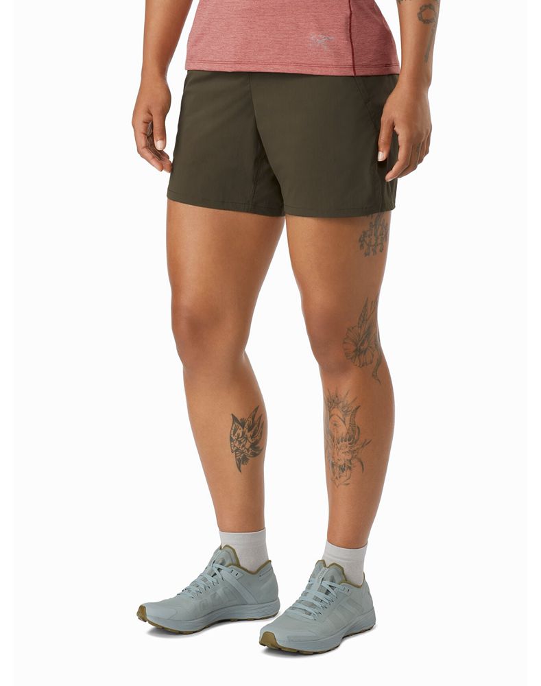 Arc'teryx Taema 6 Shorts Womens - Green