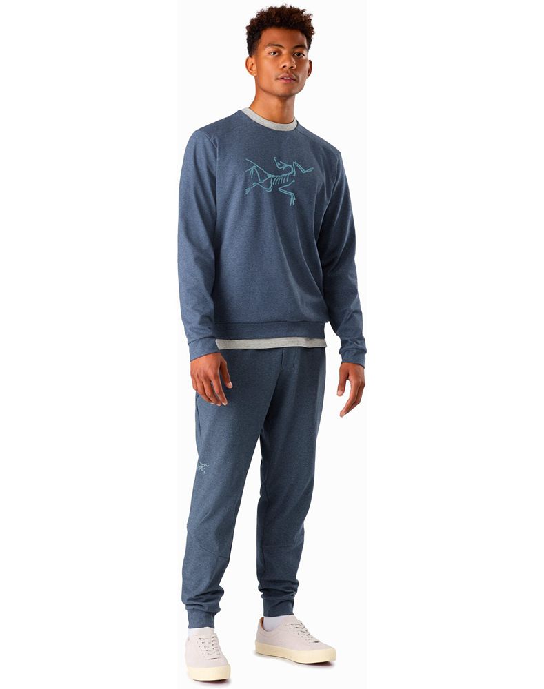 Arc'teryx Mentum Bird Emblem Jogger Pants Mens - Blue