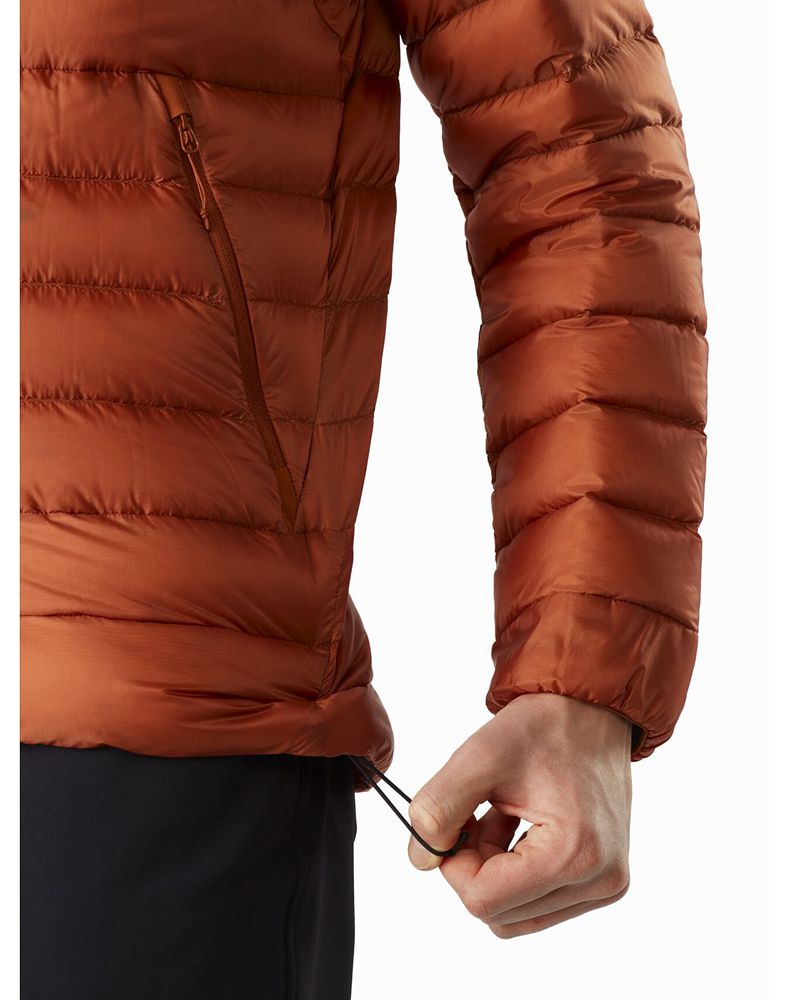 Arc'teryx Cerium LT Hoody Down Jacket Mens - Orange