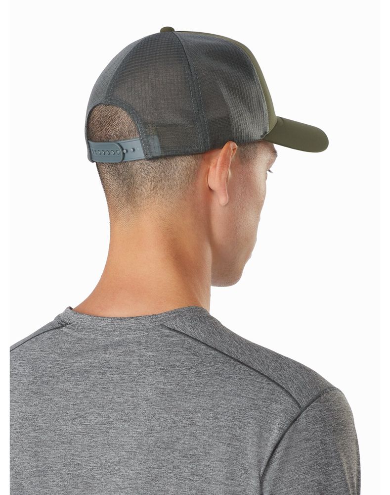 Arc'teryx Logo Trucker Hat Mens - Green