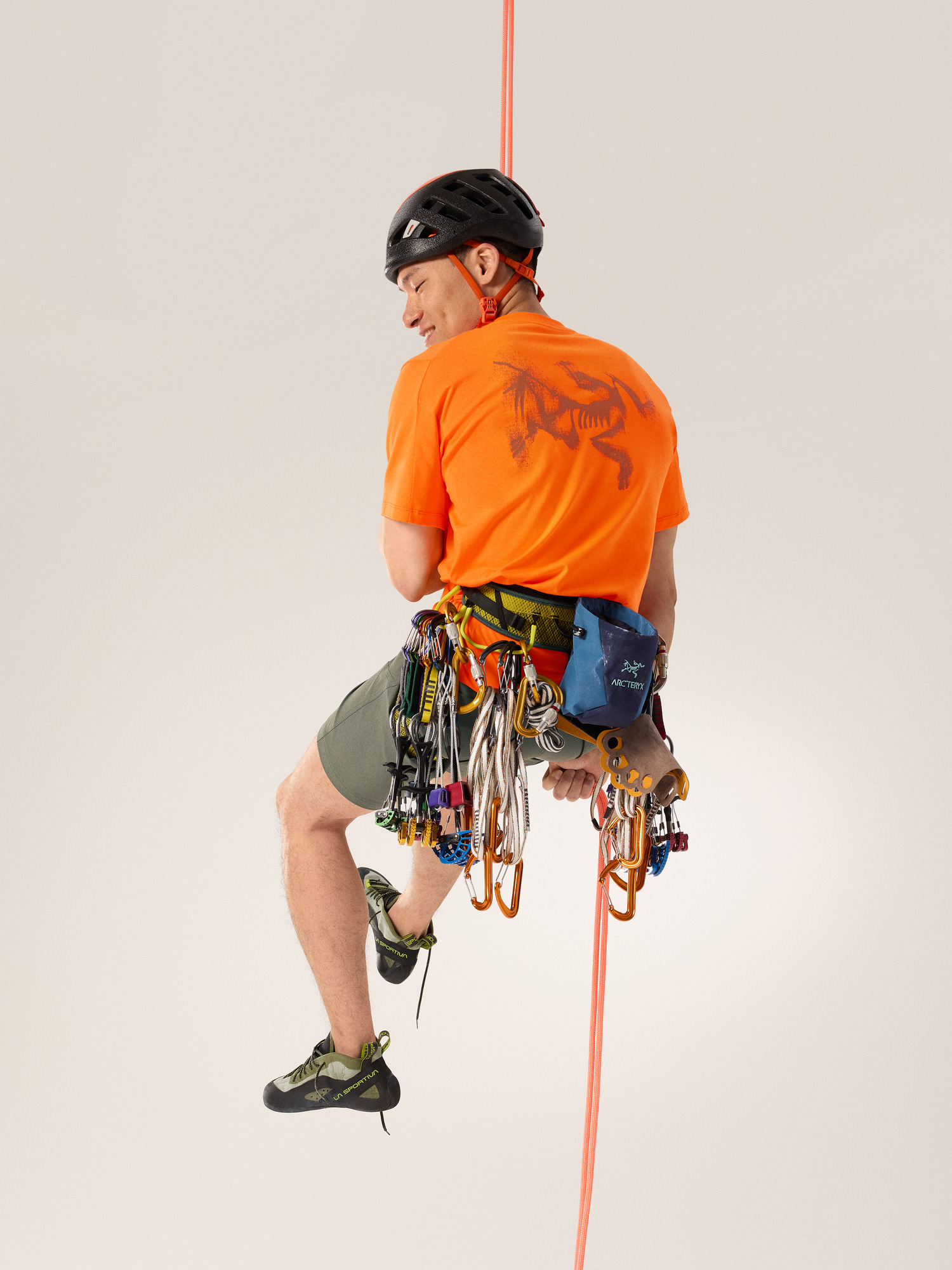 Kragg SL Cotton Blurred Bird Shirt SS Men's