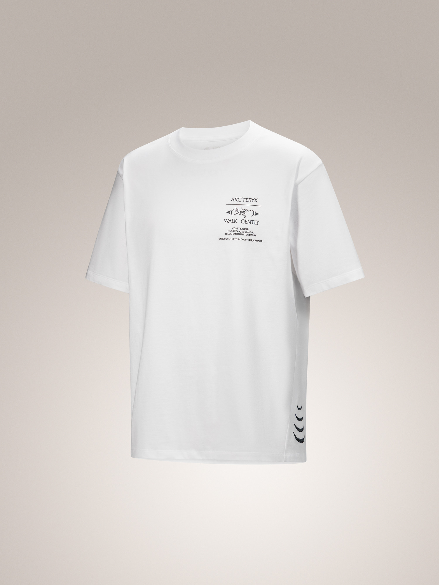 Walk Gently Cotton Salmon Skin Shirt SS Men's