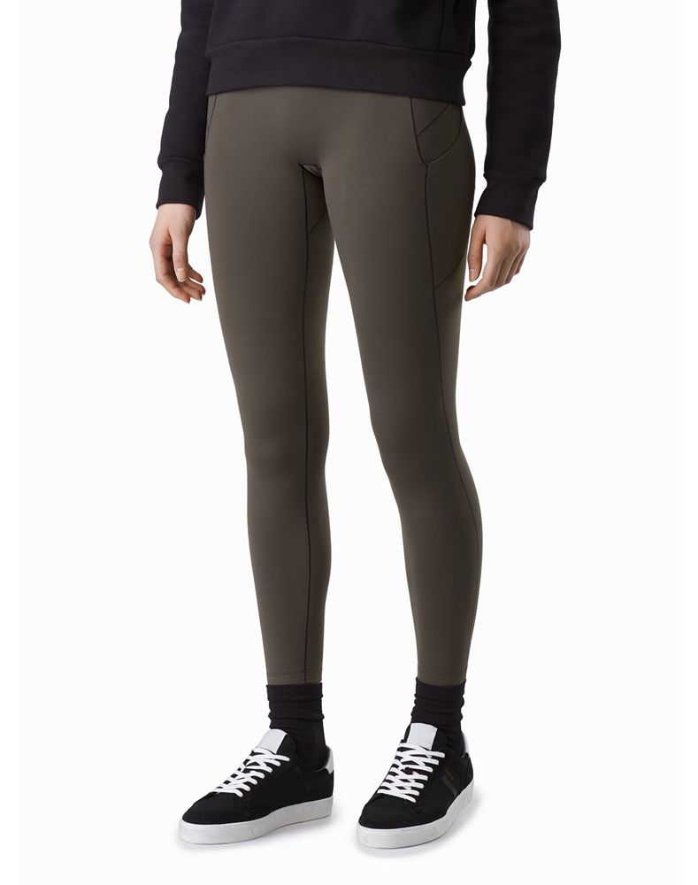 Arc'teryx Delaney Leggings Womens - Green