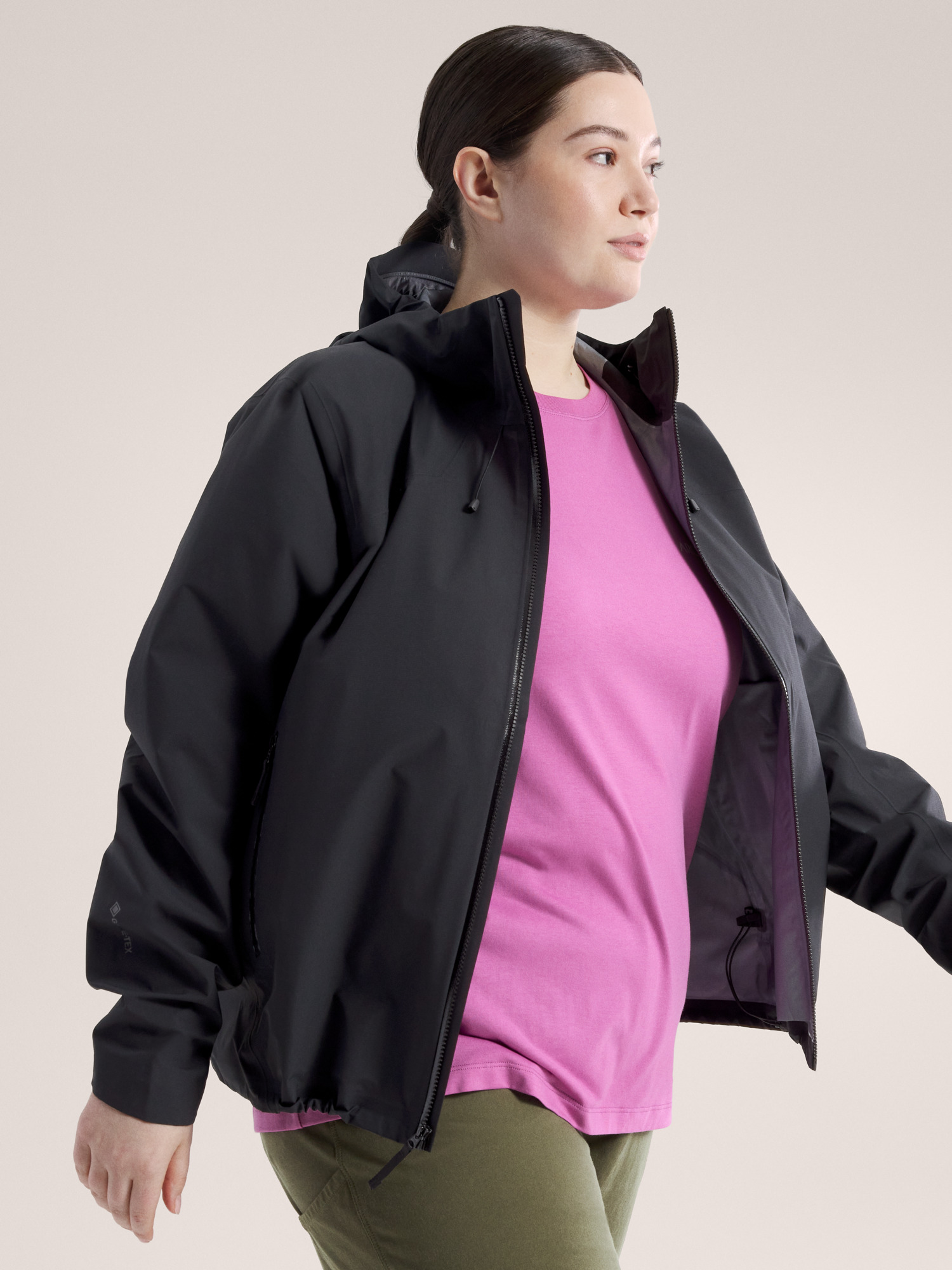 Kragg SL Cotton Blurred Bird Crew Shirt SS Women's