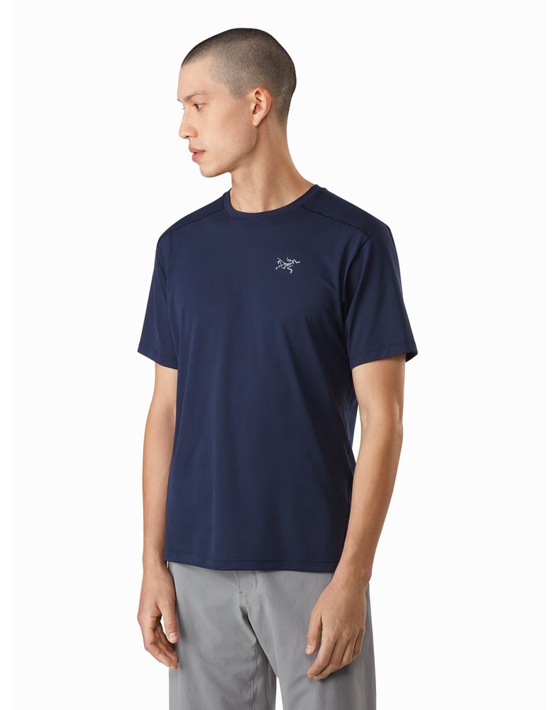 Arc'teryx Velox Crew SS T-Shirt Mens - Blue