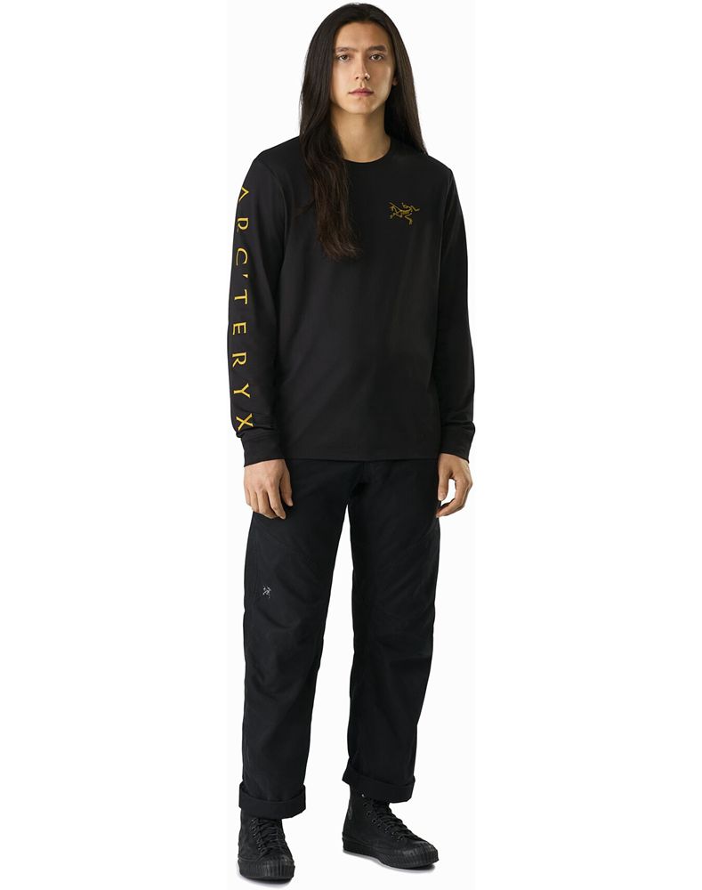 Arc'teryx Downword LS T-Shirt Mens - Black