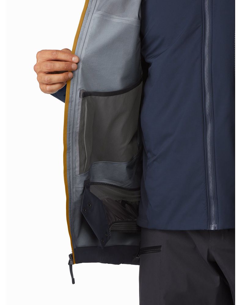 Arc'teryx Rush ReBird Jacket Mens - Blue