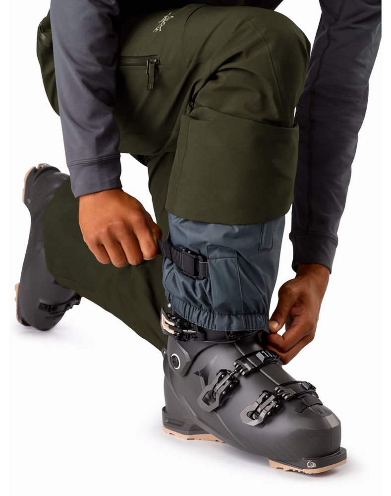 Arc'teryx Micon Bib Pants Mens - Green