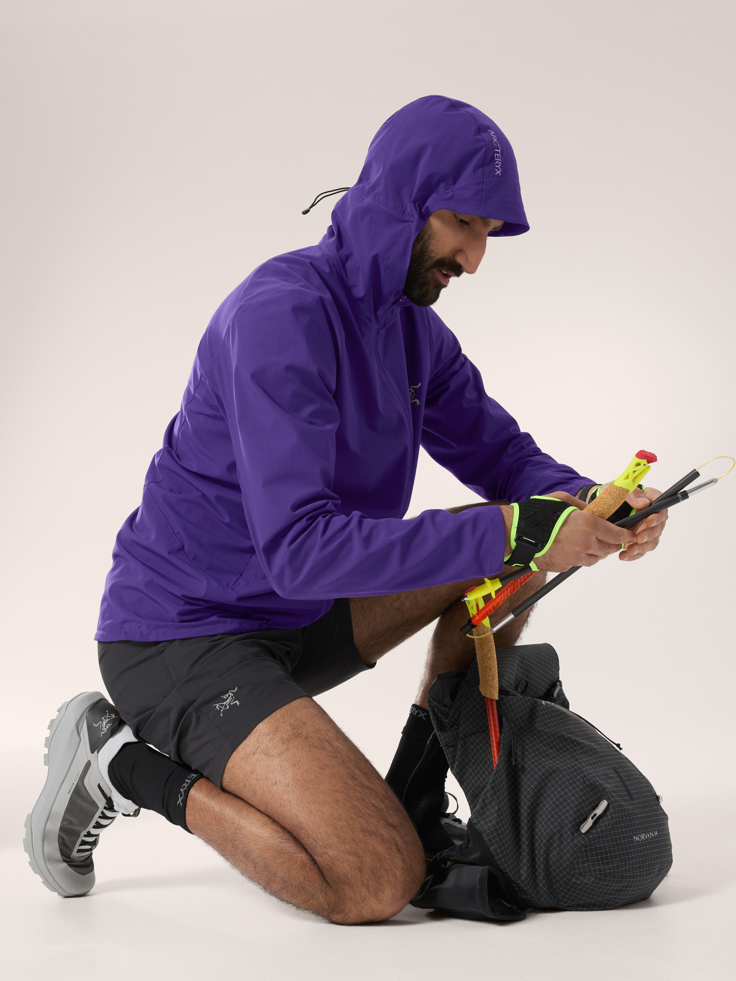 Incendo Hybrid Hoody Men's