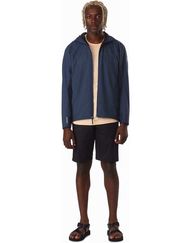 Arc'teryx Solano Hoody Jacket Mens - Blue