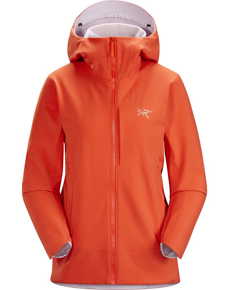 Arc'teryx Gamma MX Hoody Jacket Womens - Orange