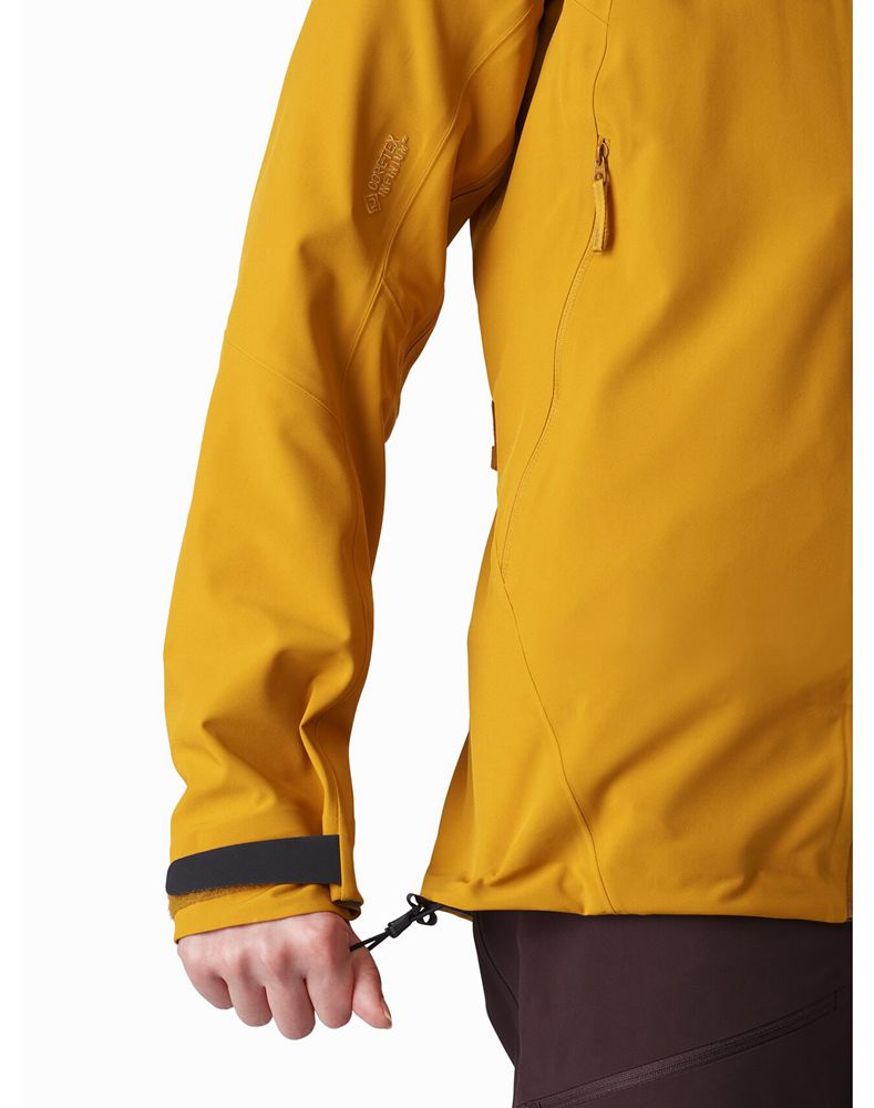 Arc'teryx Shashka Stretch Jacket Womens - Yellow