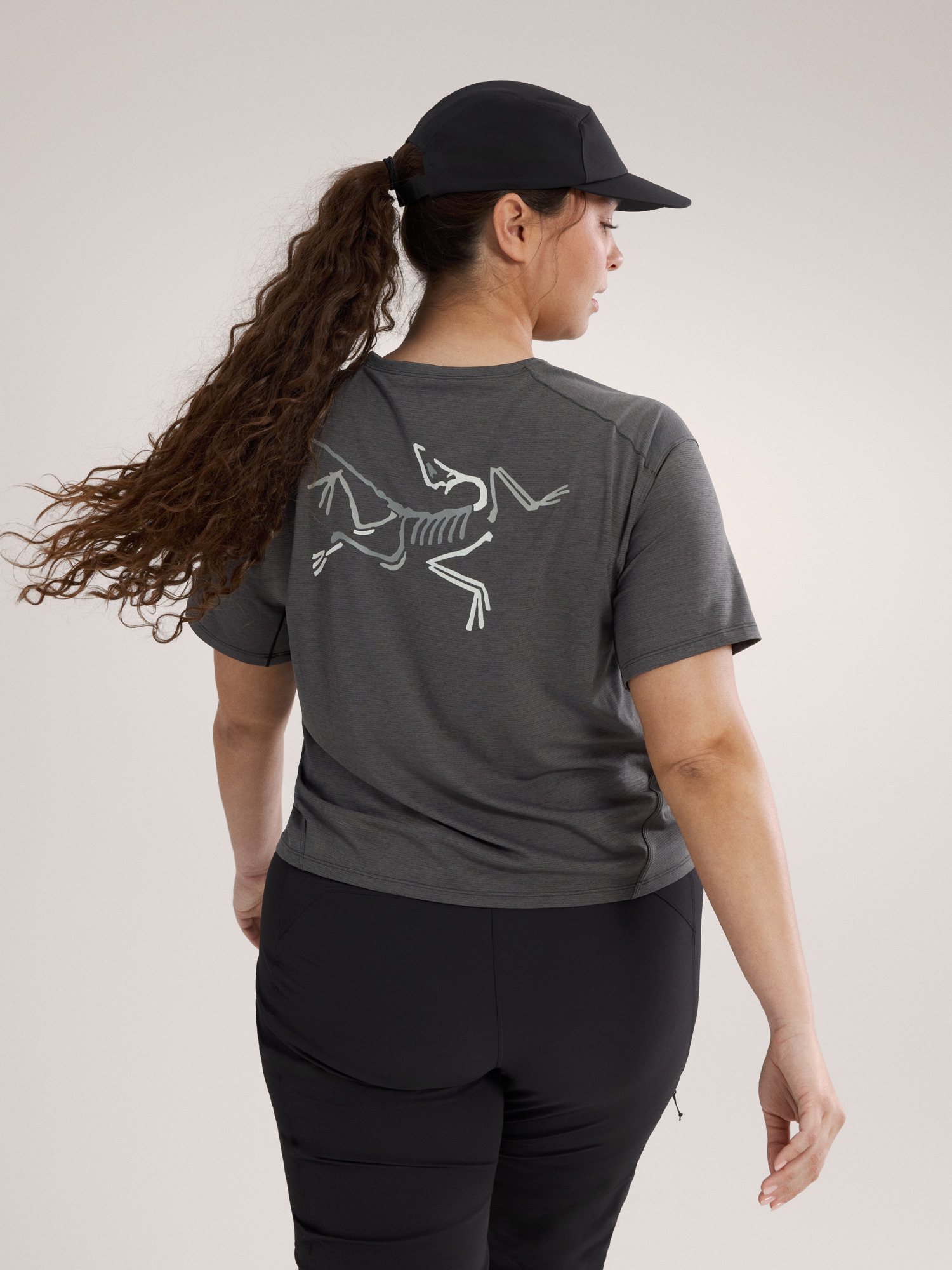 Taema Crop Logo T-Shirt Women's