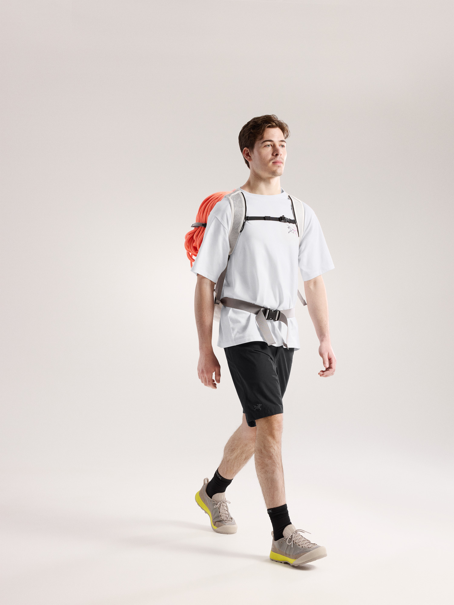 Kragg Cotton Logo Shirt SS Men's