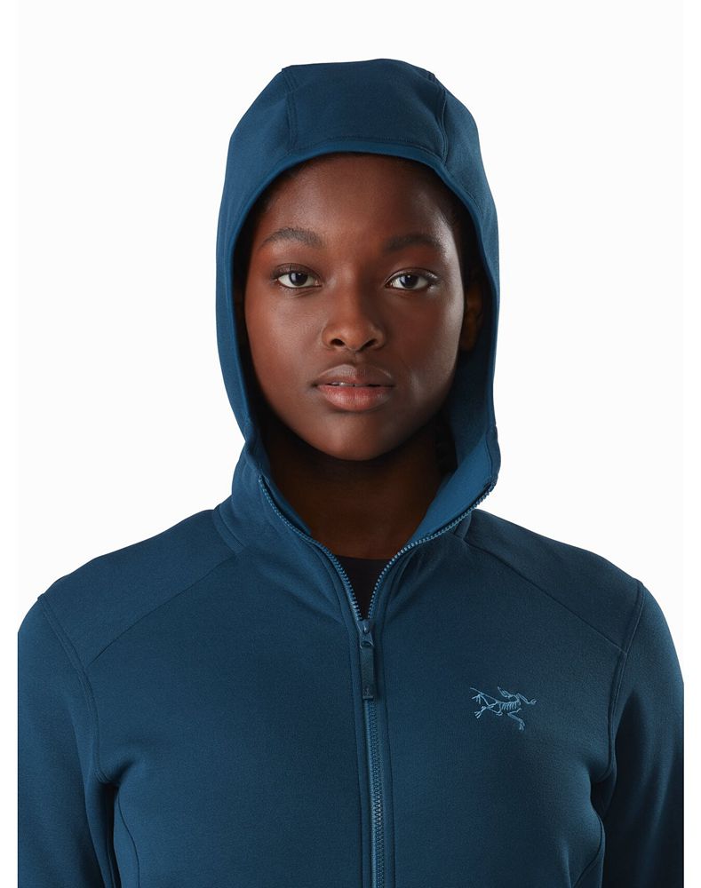 Arc'teryx Kyanite AR Hoodie Womens - Blue