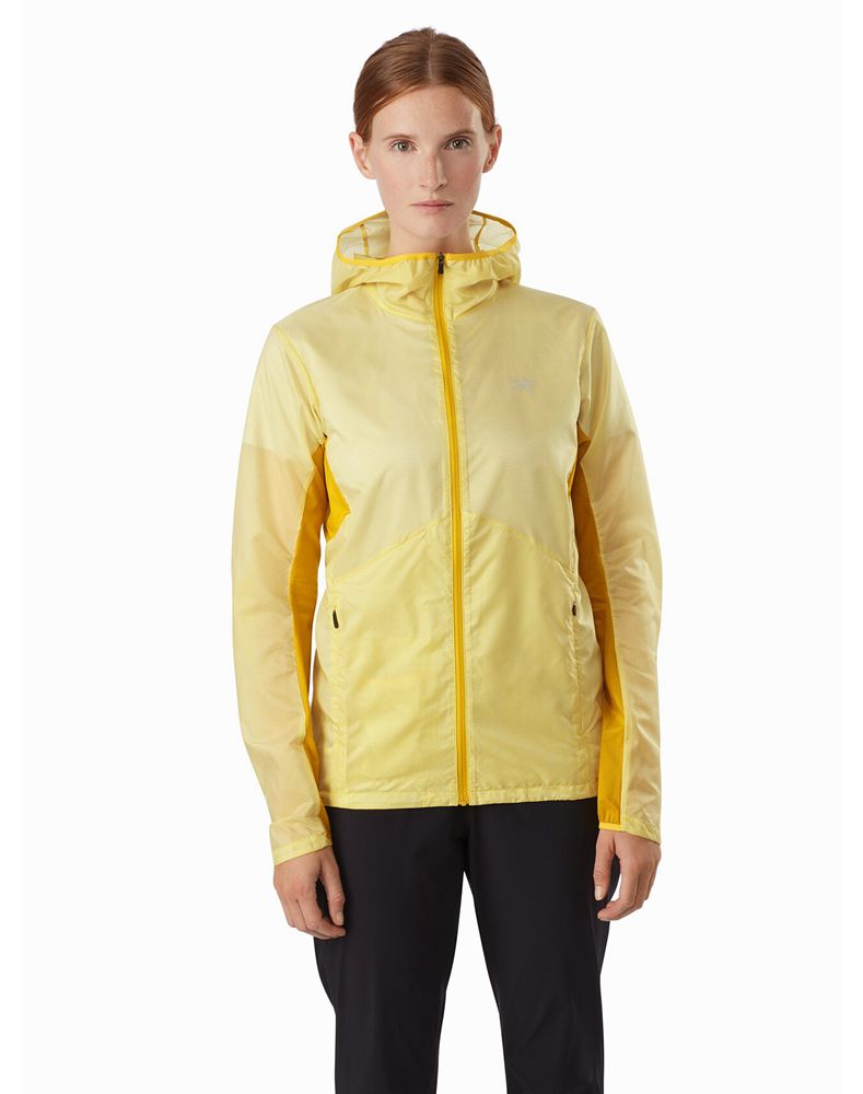 Arc'teryx Cita SL Hoody Jacket Womens - Yellow