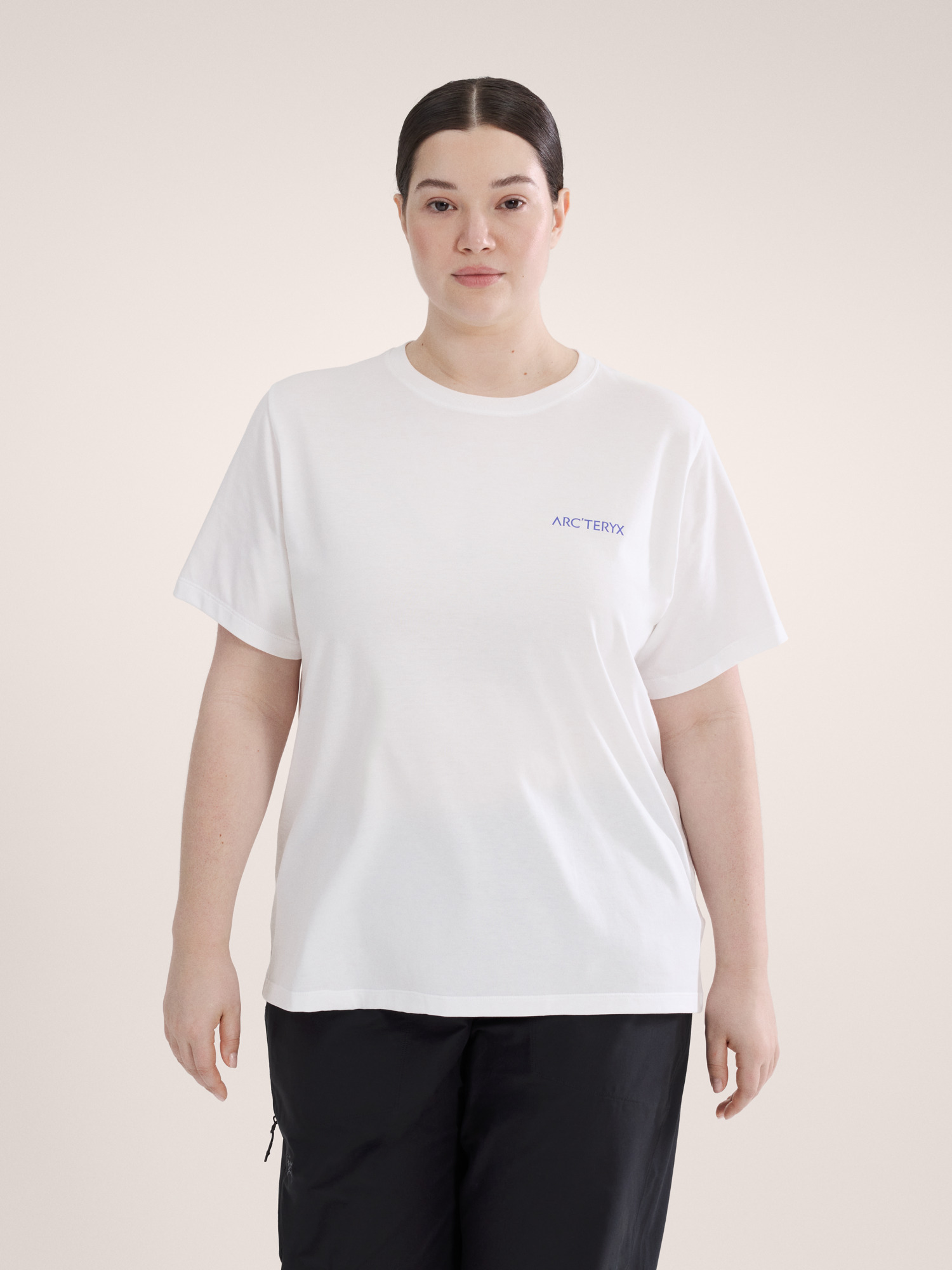 Kragg SL Cotton Blurred Bird Crew Shirt SS Women's