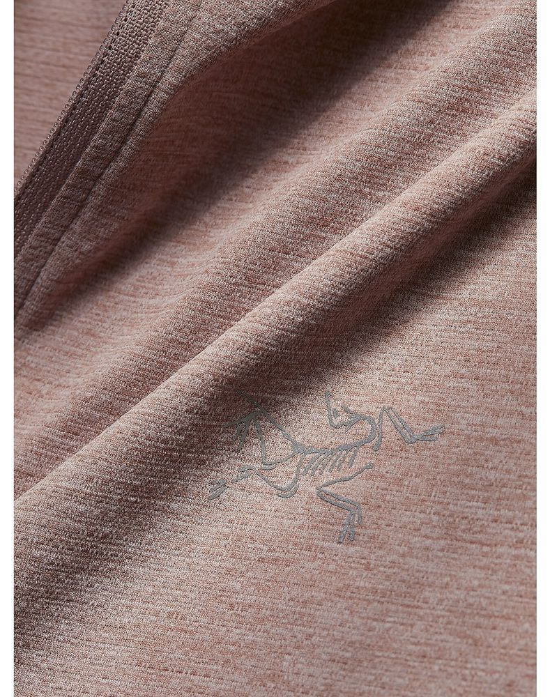 Arc'teryx Cormac Zip Neck LS T-Shirt Mens - Pink