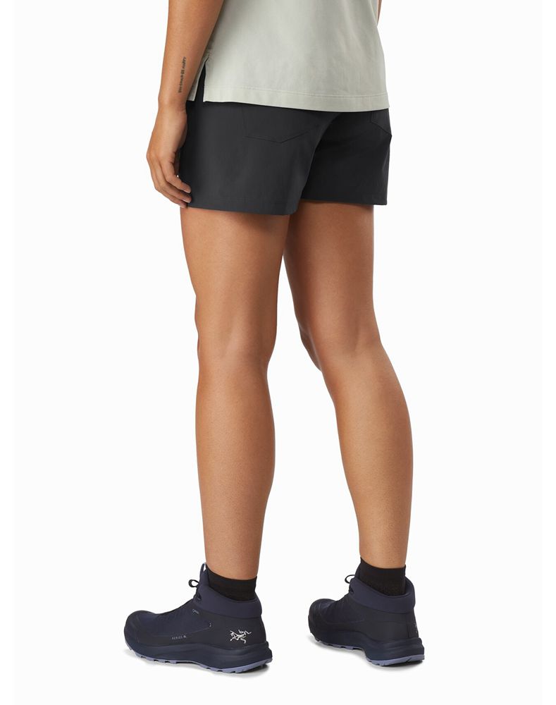 Arc'teryx Alroy 4.5 Shorts Womens - Black